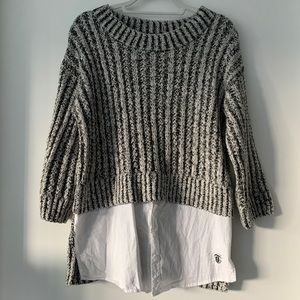 COPY - Thakoon x Design Nation Sweater 2 in 1 too